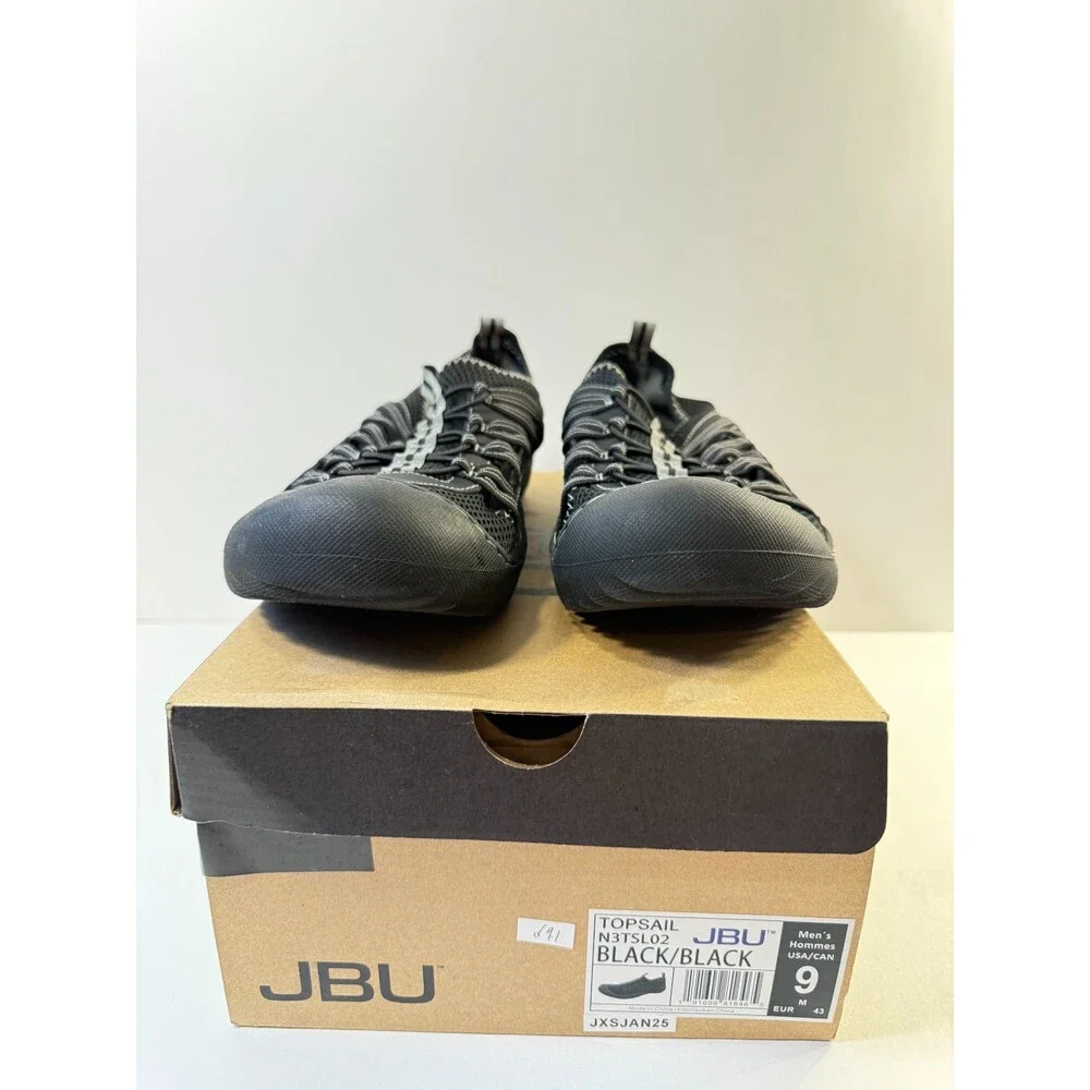 Jambu Men's Topsail Water Sandal Sneakers, Performance All Terrain Black US 9